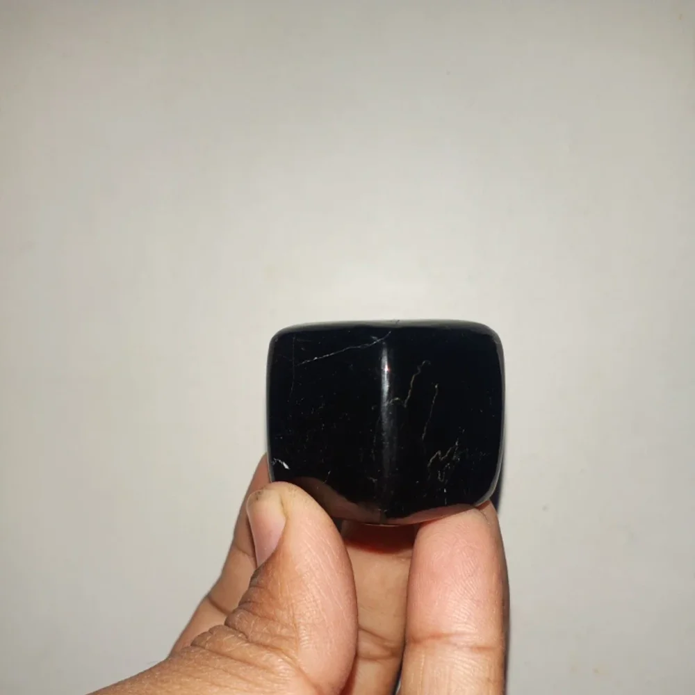 Black Schorl Gemstone Cube - Gems & Jewelry by Zairish Global