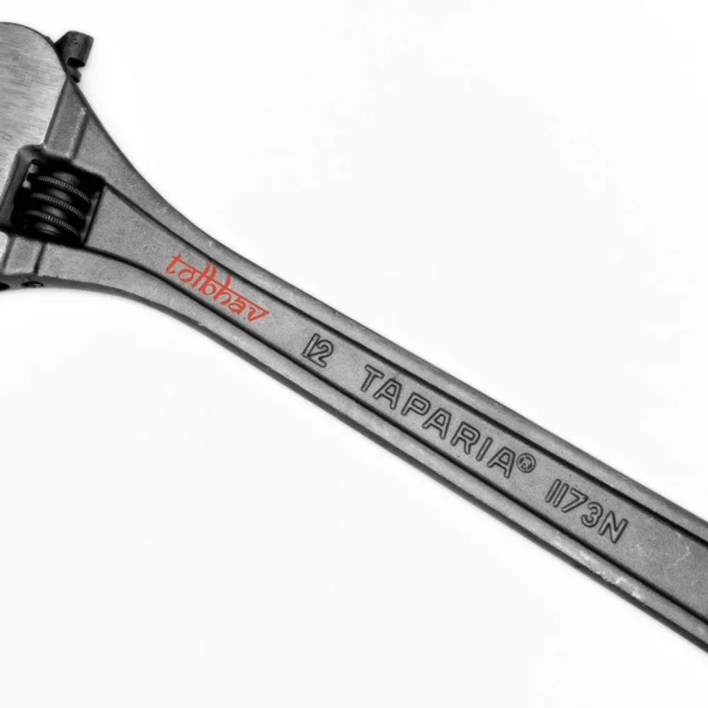 Taparia Chrome Vanadium Adjustable Wrench 6 mm - Industrial Supplies & Tools by Shravan Industrial Solutions