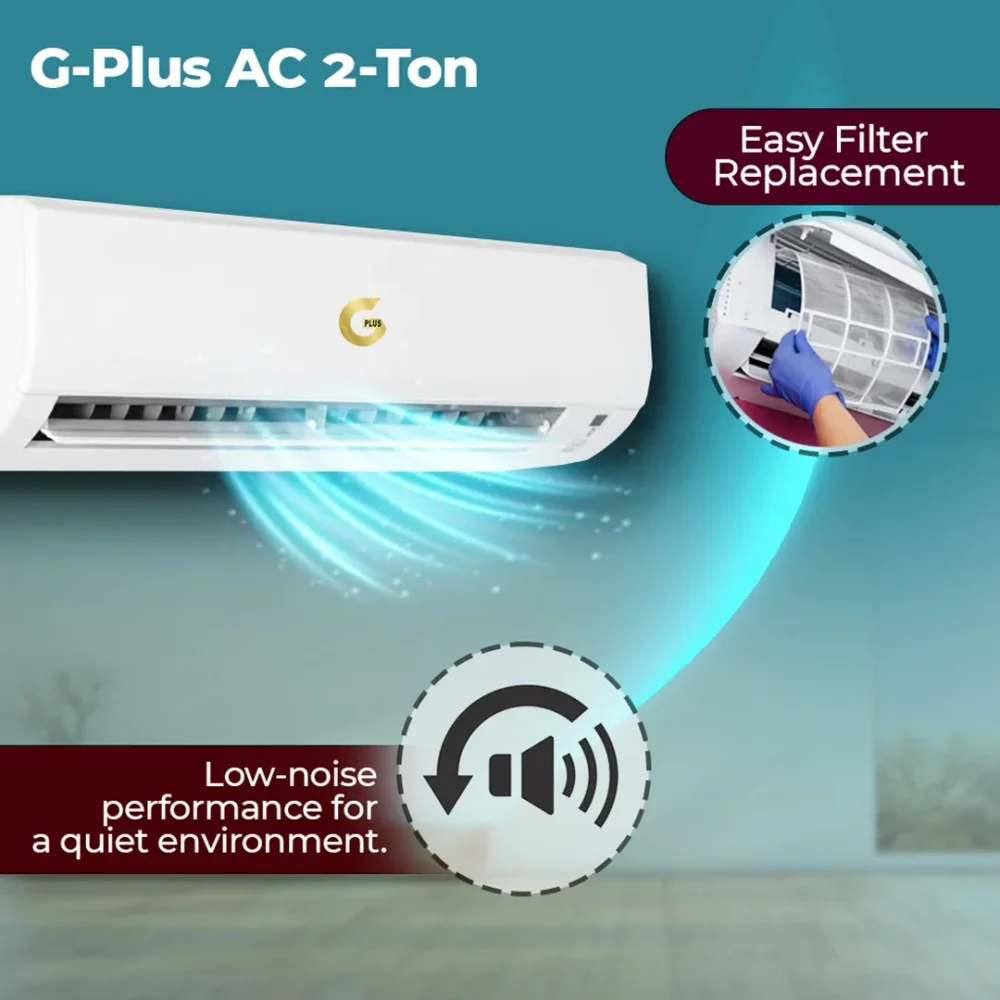 Gplus 2 Ton Split Inverter Air Conditioner GM-2TW3IN - Electronics & Electrical by Garuda Mart India Pvt. Ltd.
