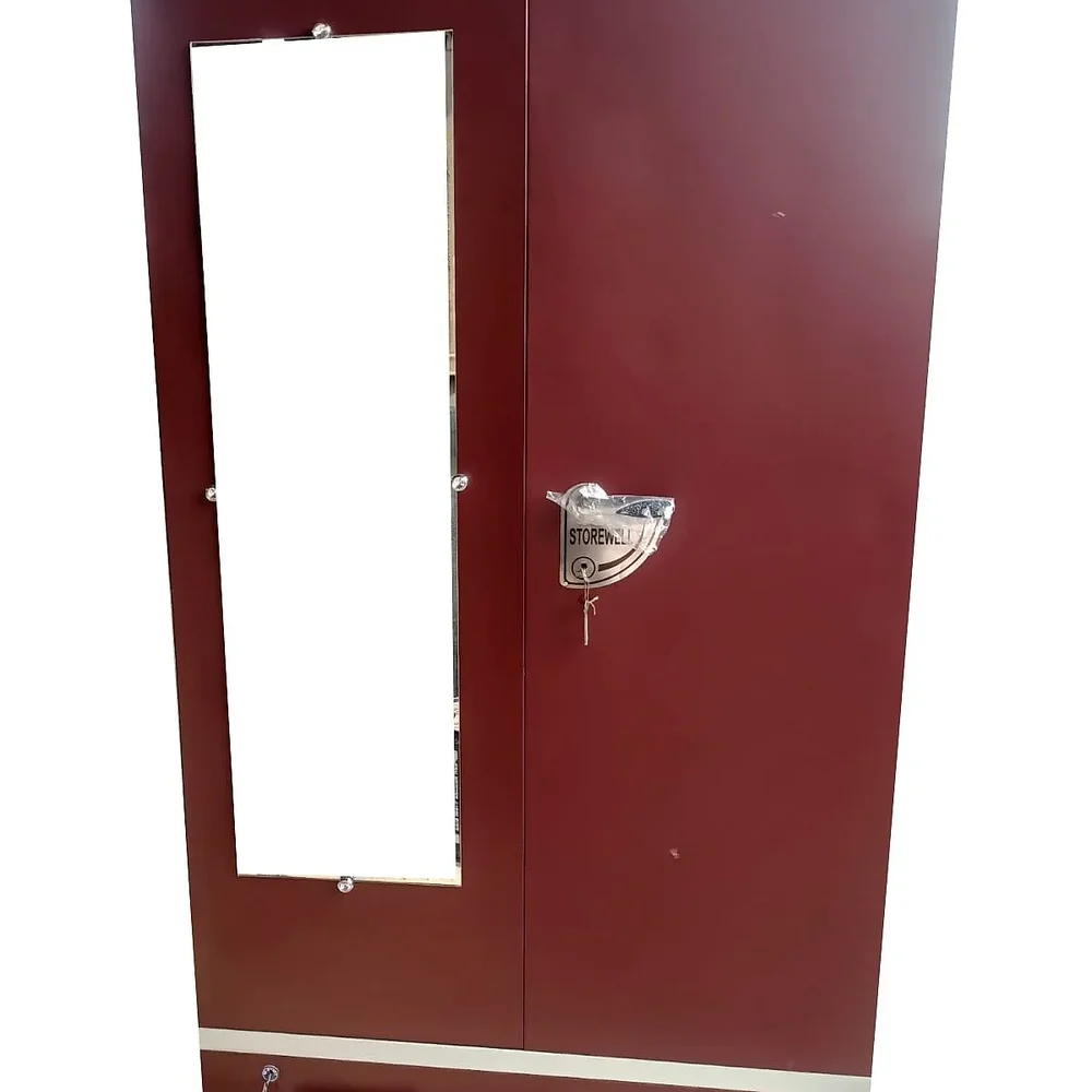 Double Door Mirror Iron Almirah - Furniture & Interiors by M/S. Atika Safe