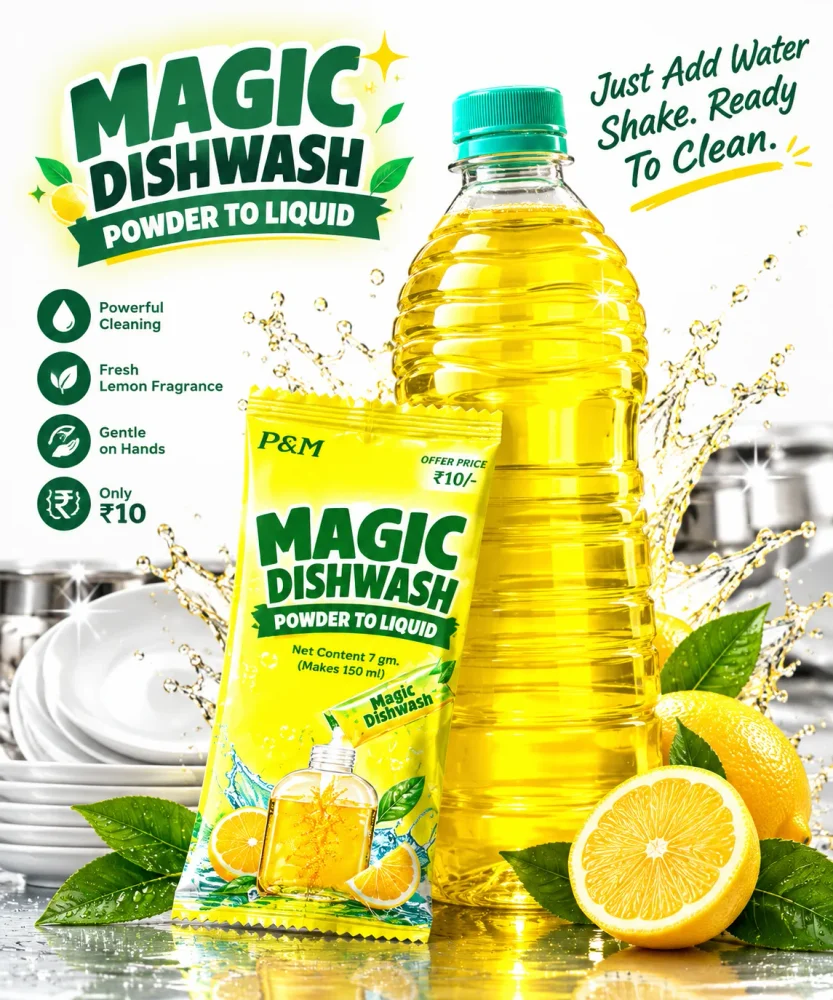 Dishwashing Detergent Powder - Chemicals & Raw Materials by P&m Manufacturer