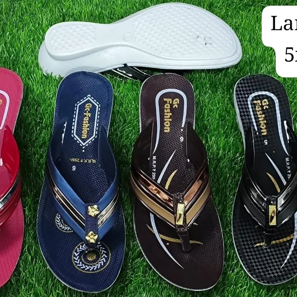 Ladies Pu Slippers - Footwear, Bags & Leather Goods by Genzis Footwear