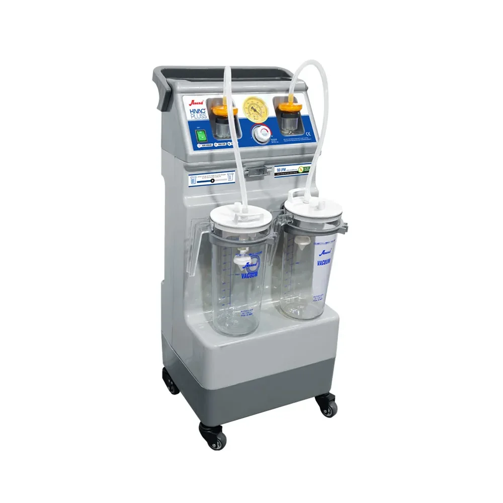 Anand HI-VAC PLUSS 90 Ltr. High Flow Suction Machine - Healthcare & Medical by Accurate Surgicals