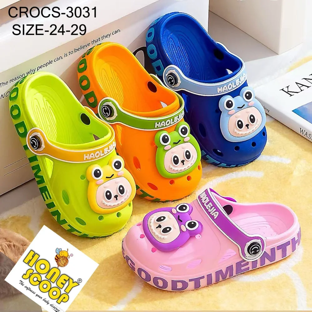 Crocs 3031 Unisex EVA Kids Clogs - Footwear, Bags & Leather Goods by Shree Anant International