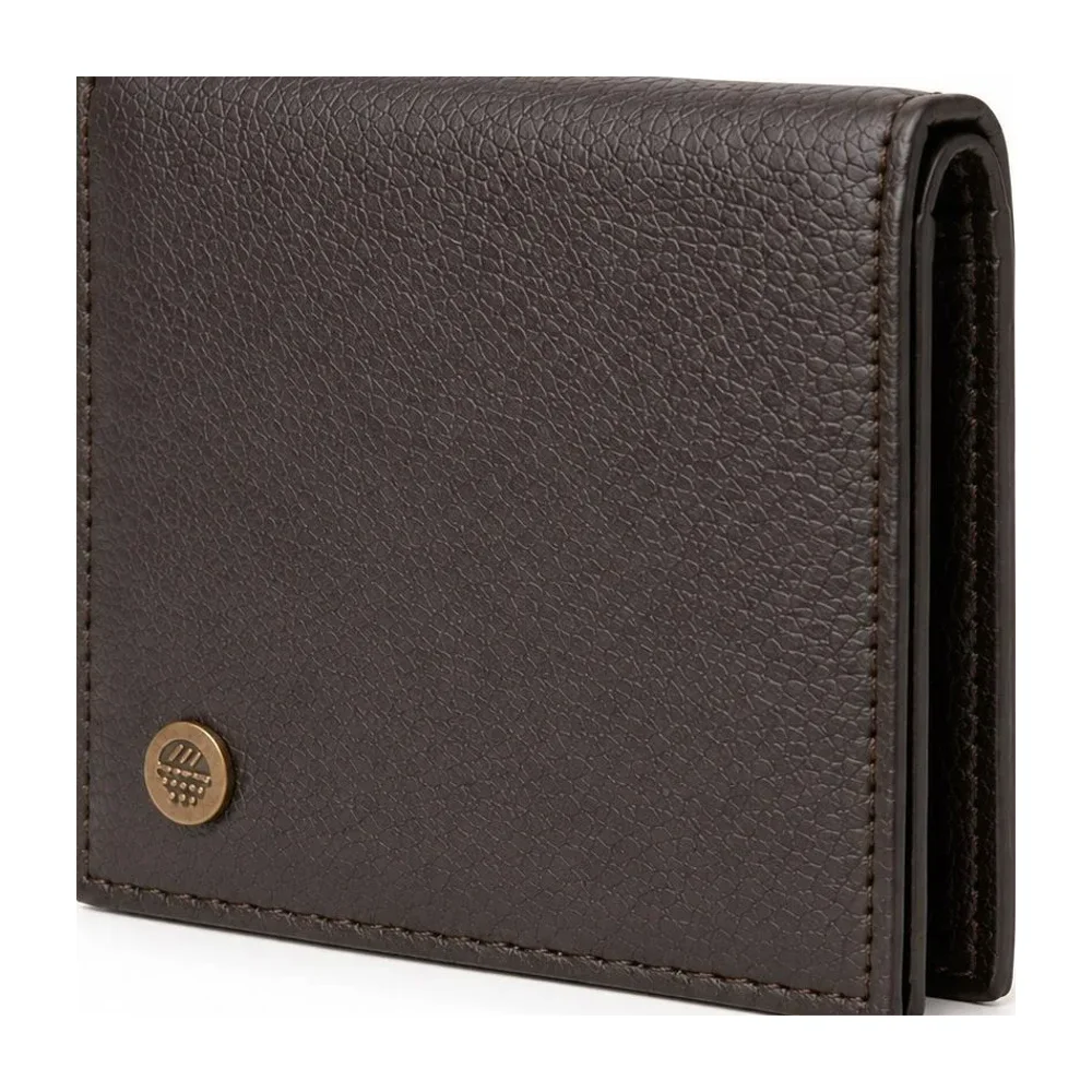 Cognac Vegan Leather RFID Blocking Men's Wallet - Footwear, Bags & Leather Goods by SriJeevanam Enterprises LLP