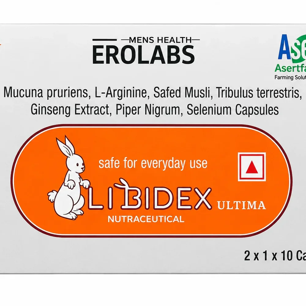Libidex Ayurvedic Herbal Supplement Capsules - Healthcare & Medical by Mabross Life