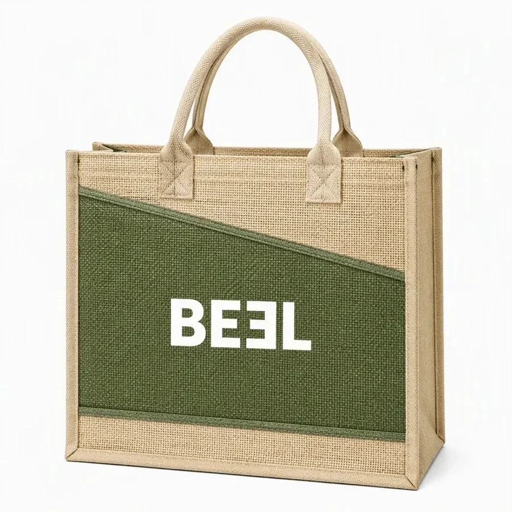 Custom Printed Jute Bags - Footwear, Bags & Leather Goods by Beel Bags