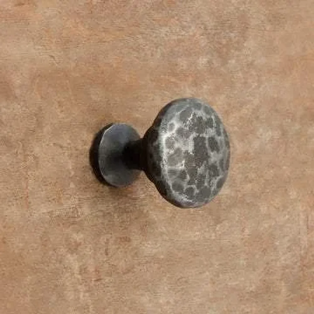 Hand Forged Iron Knob HC-1160 - Metals & Alloys by The Hardware Hut