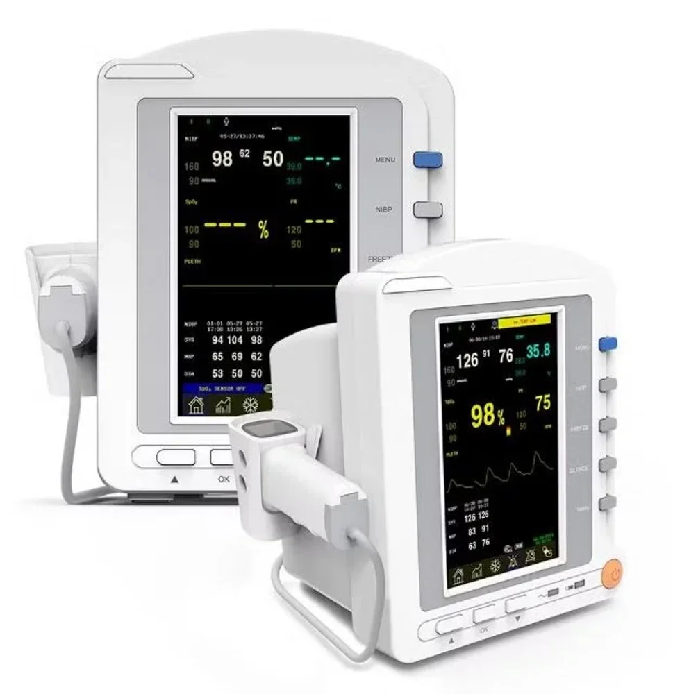 Contec CMS5200 7 inch TFT Color LCD Touch Screen Patient Monitor - Healthcare & Medical by Accurate Surgicals