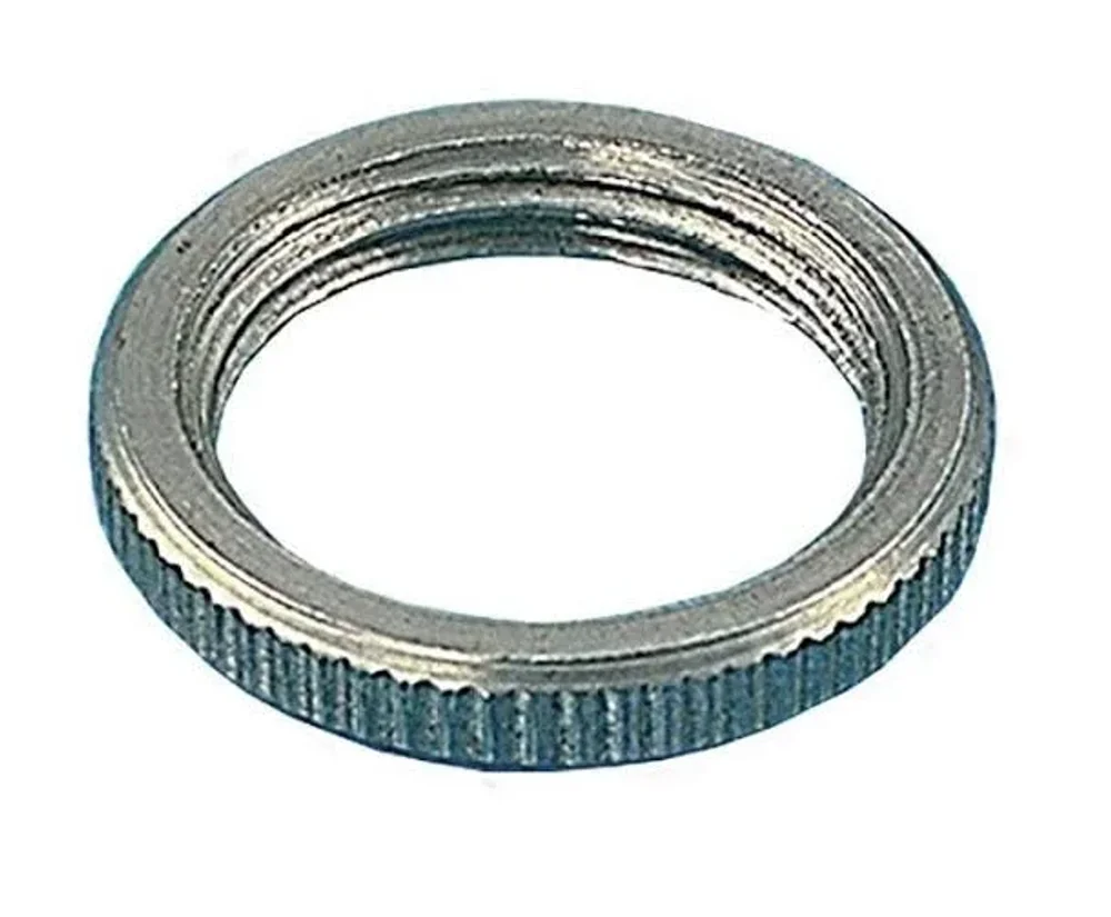 Galvanized Iron Lock Ring Nut - Metals & Alloys by Nav-Durga Metals