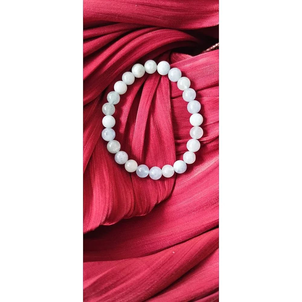 Aquamarine Gemstone Bracelet - Gems & Jewelry by Zairish Global