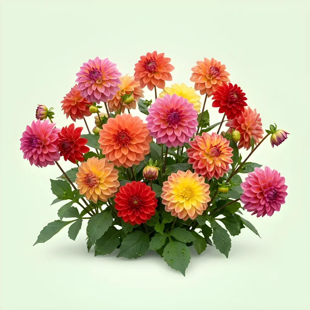 Dahlia Flower Seeds for Pots, Beds & Garden Borders - Food & Agriculture by Vigyat Chemicals Co.