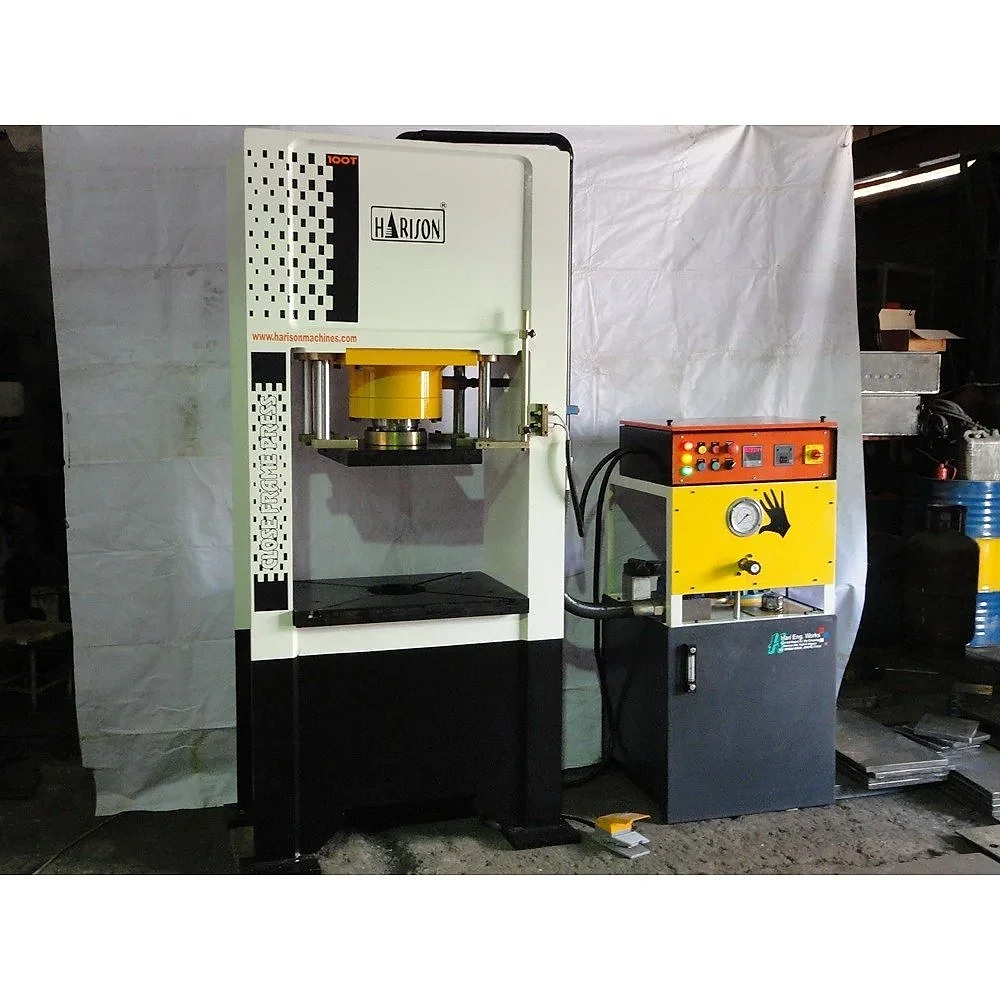 150 Ton Semi Automatic H Frame Hydraulic Press - Machinery & Equipment by Hari Engineering Works