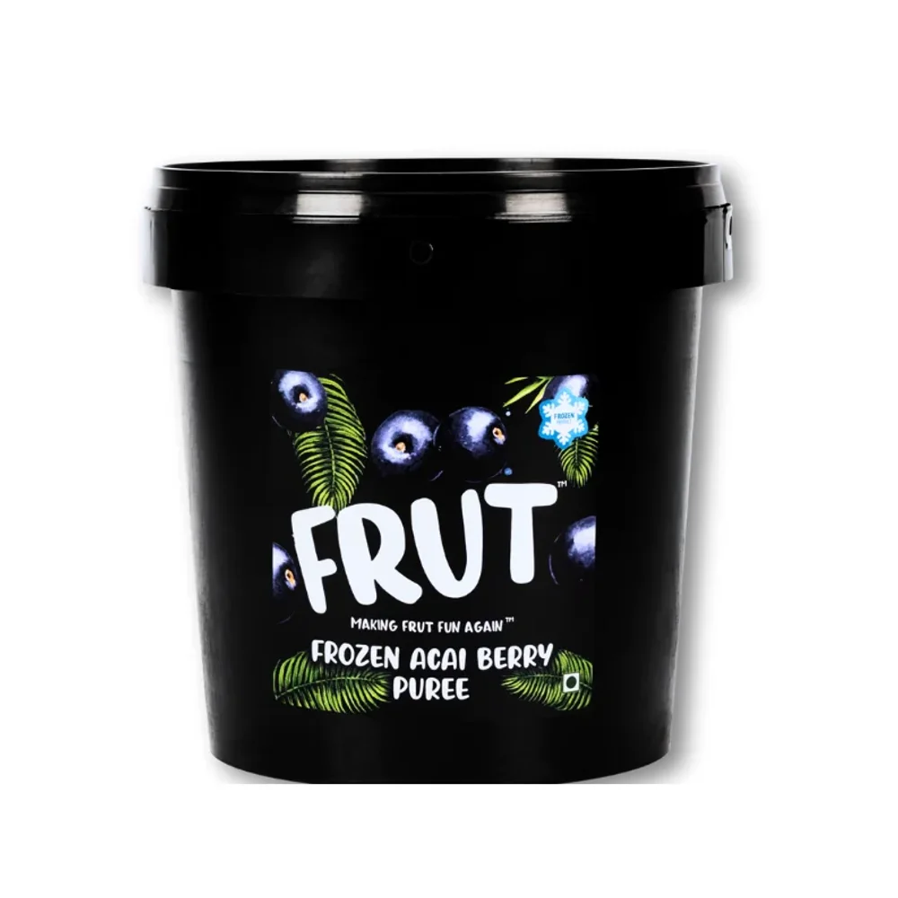 FRUT Frozen Acai Berry Puree 1kg - Food & Agriculture by Sumukham Enterprise LLP