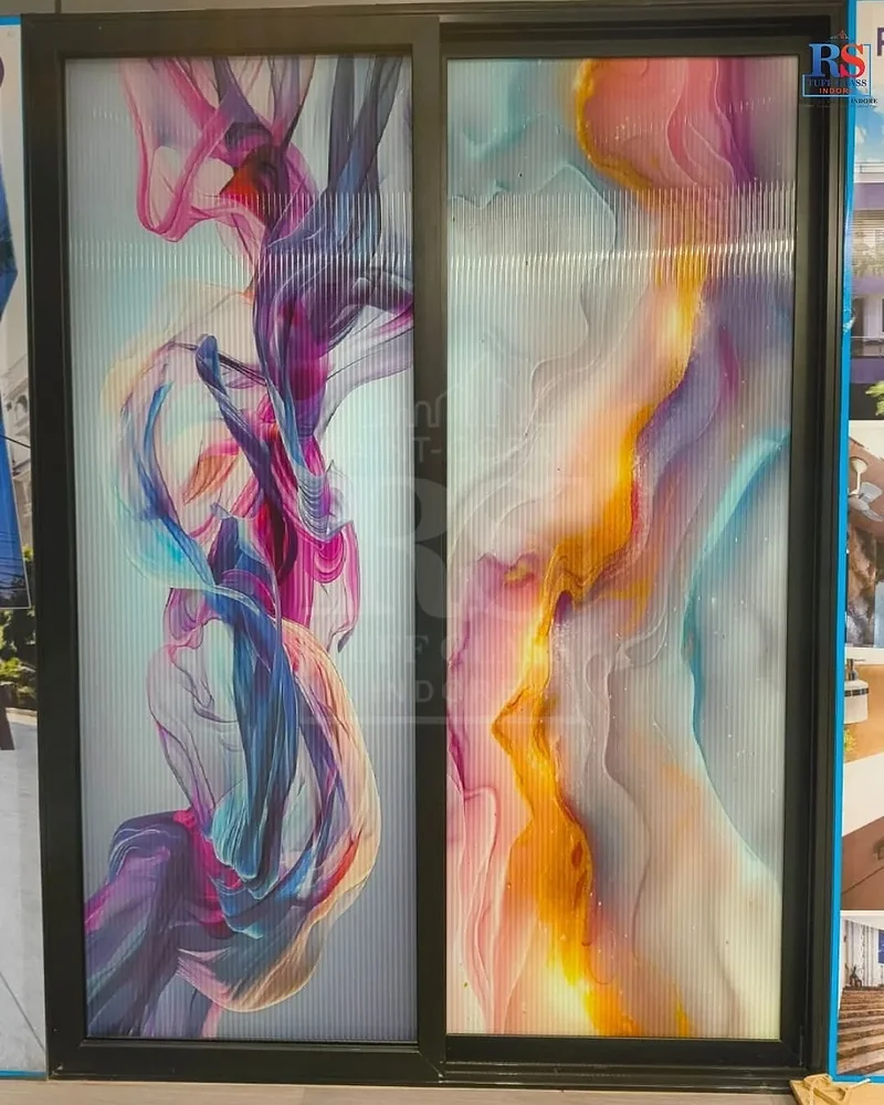 Decorative Glass Panel - Construction & Building Materials by Shivansh Enterprises