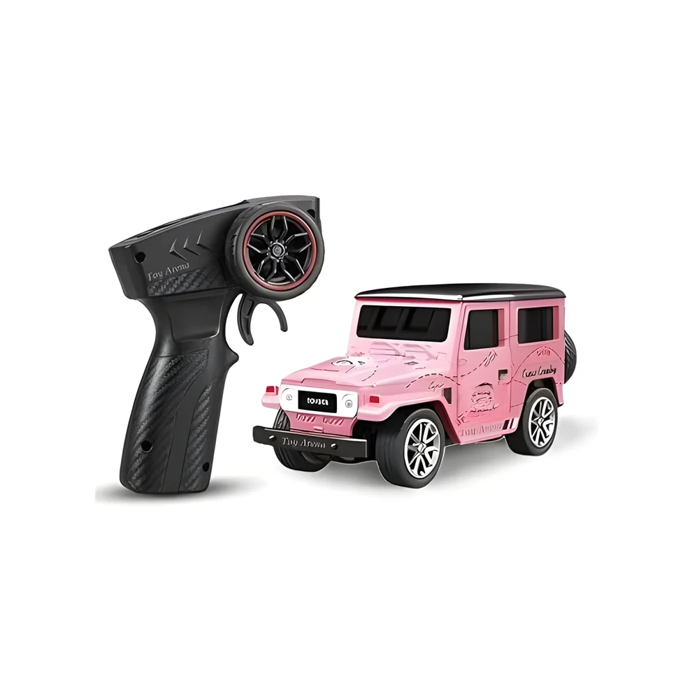 Toy Arena Mini Rc Alloy Die-Cast Suv Car 1:64 Scale (Fj Pink) - Sports, Toys & Games by Unique Enterprises