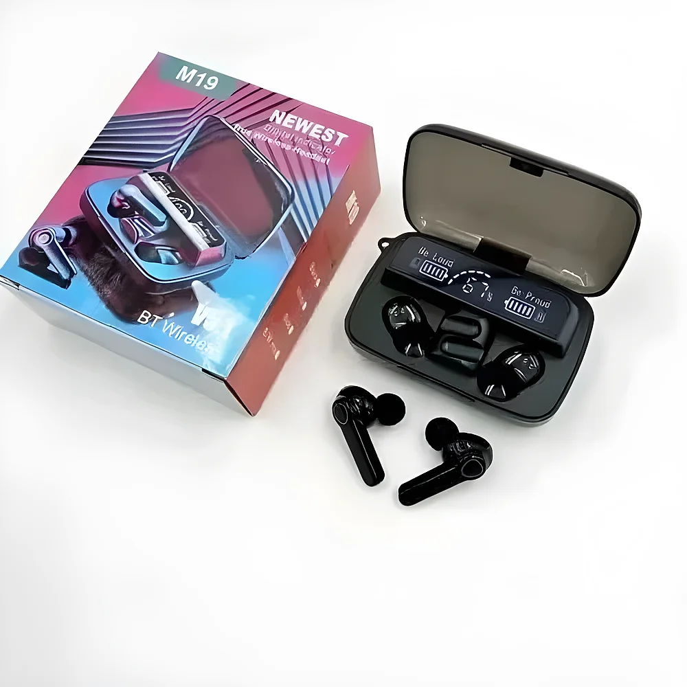 M19 True Wireless Bluetooth Earbuds - Electronics & Electrical by Aaradhya Nutrabites