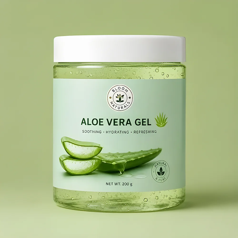 Bloom Naturals Pure Aloe Vera Skincare Gel - Beauty & Personal Care by Bloom Naturals