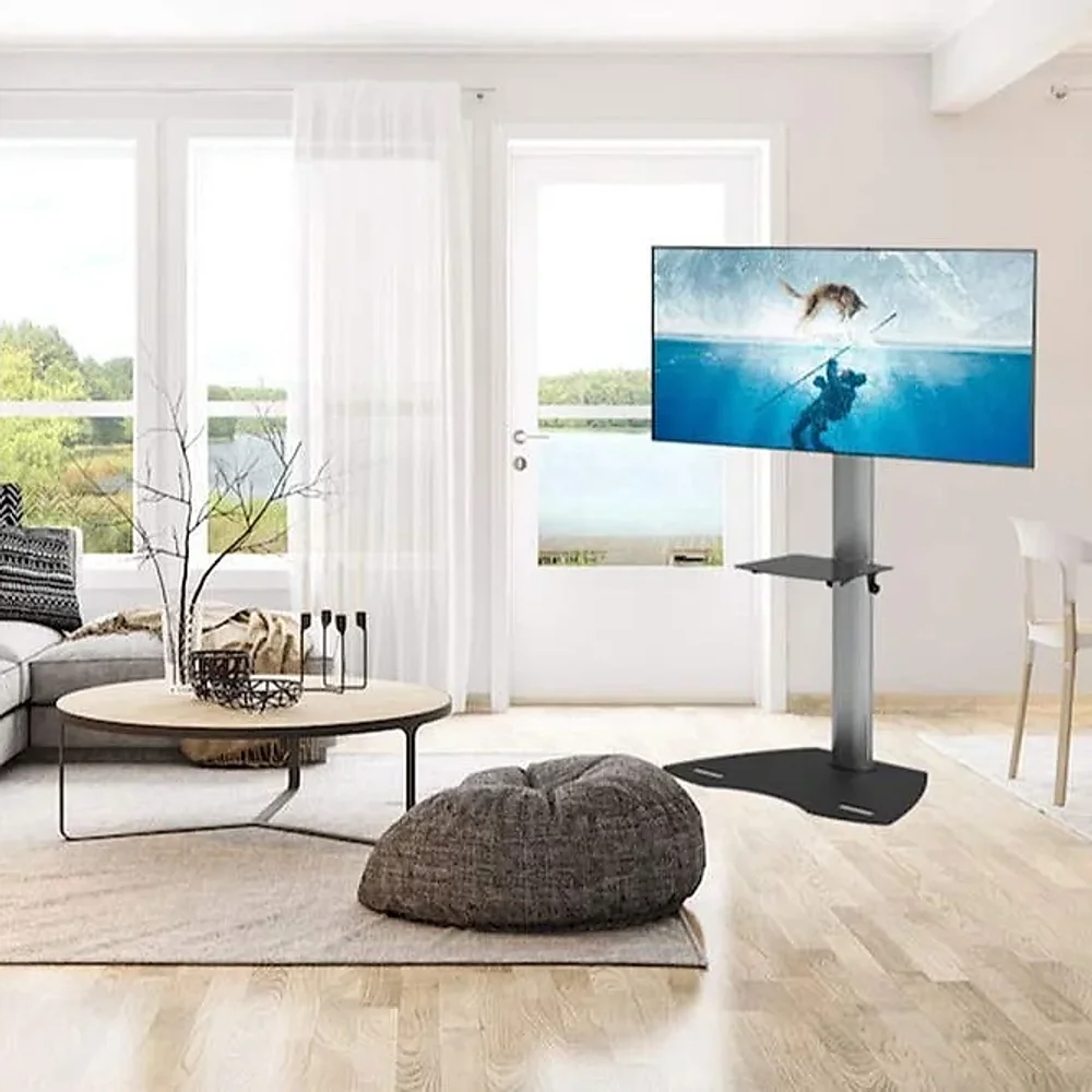 Aluminium Free Standing TV Unit - Furniture & Interiors by Audiovan Tech Mumbai