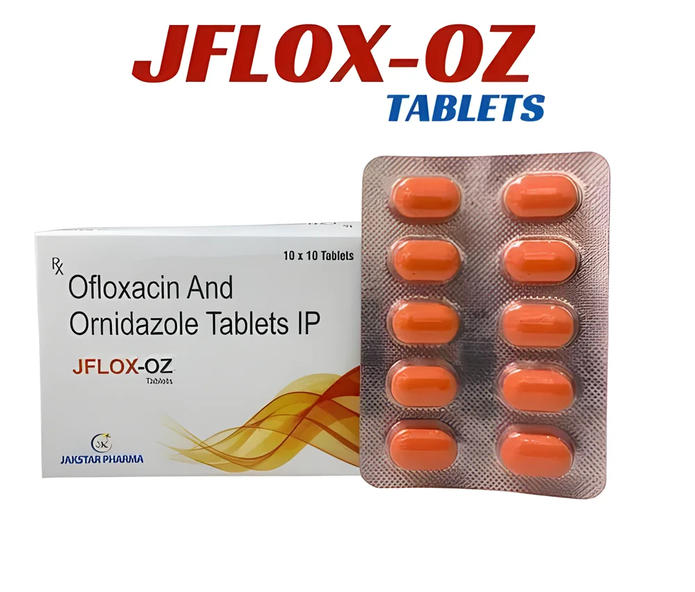 Ofloxacin and Ornidazole Tablets - Healthcare & Medical by Jakstar Pharma