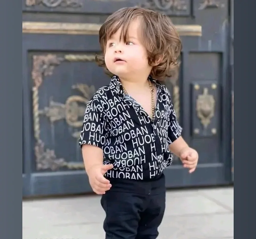 Baby Boy Cotton Blend Half Sleeve Clothing Set - Textiles & Apparel by Trending Fashion