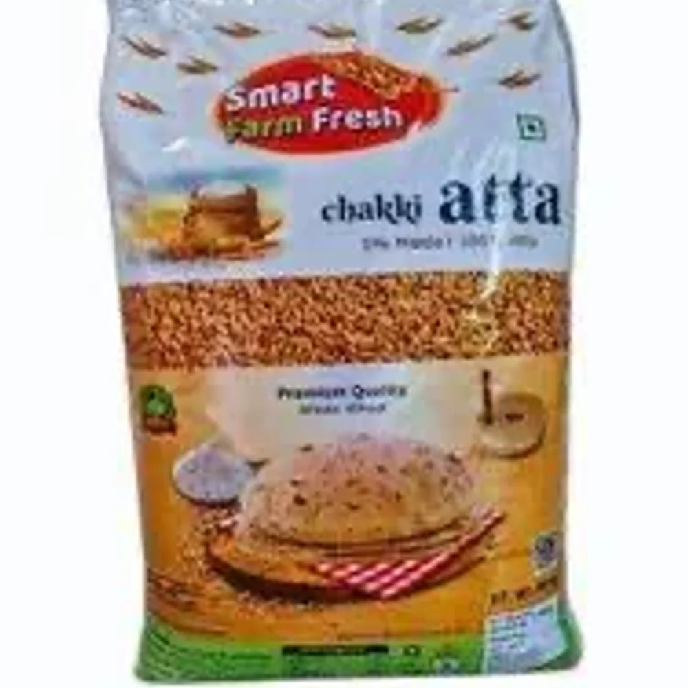 Smart Farm Fresh Chakki Atta 25kg Bag - Food & Agriculture by Sachchiya Agro Food Production