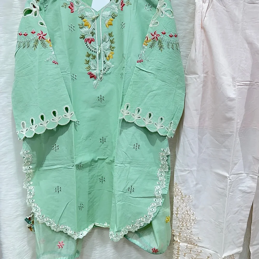Embroidered Lawn Kurta Set - Textiles & Apparel by Ayzel Pvt. Ltd.