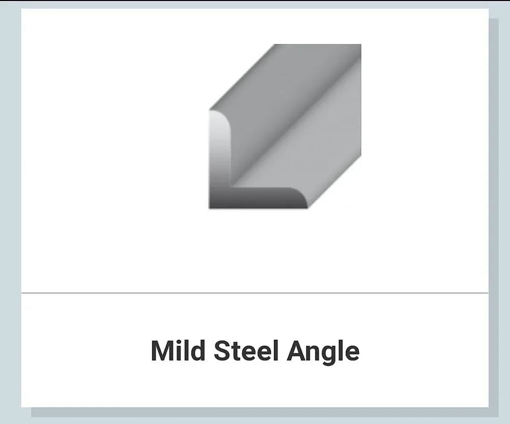 Mild Steel Angle - Metals & Alloys by Hind Corp.