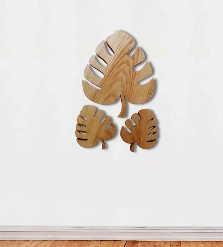 Acacia Wood Floral Wall Decor - Furniture & Interiors by Razvi Exports