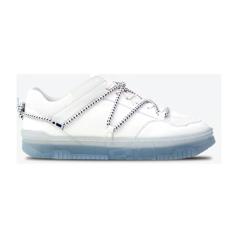 702 Ice white low-top sneaker - Footwear, Bags & Leather Goods by Disruptive Fashion Pvt. Ltd.