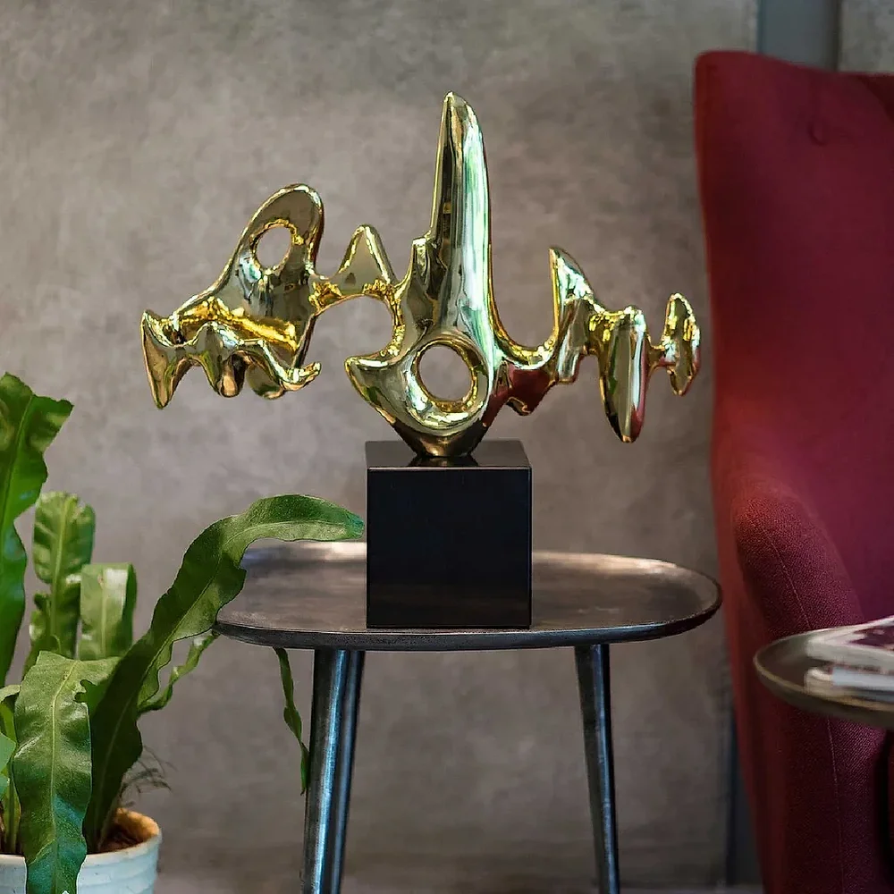 Brass Sculpture - Handicrafts & Gifts by Wooden Owl Design Pvt. Ltd.