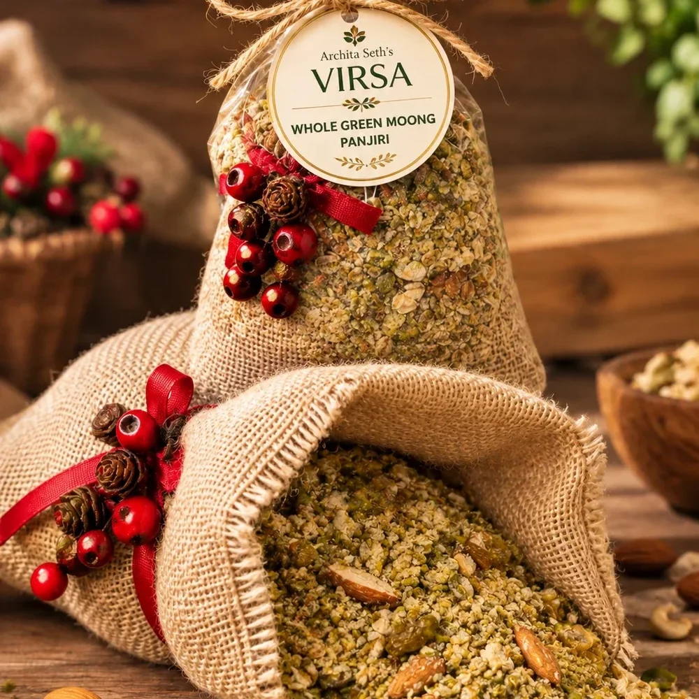 Panjiri with Green Moong and Dry Fruits - Food & Agriculture by Virsa