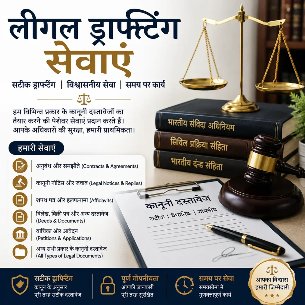 New Legal Document Drafting in Hindi - Business & Professional Services by Rana Typing