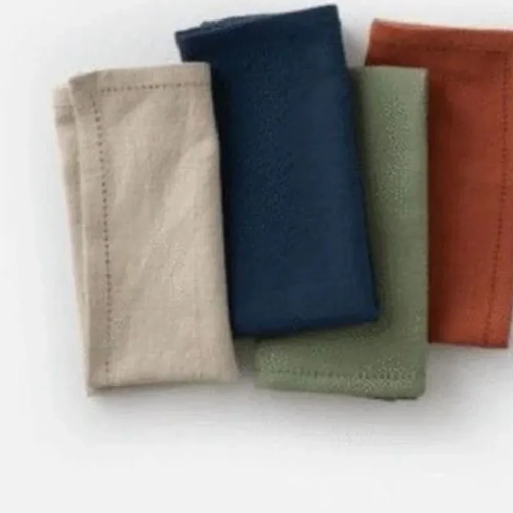 Cotton Casement Rectangular Napkins - Textiles & Apparel by Unique Hub