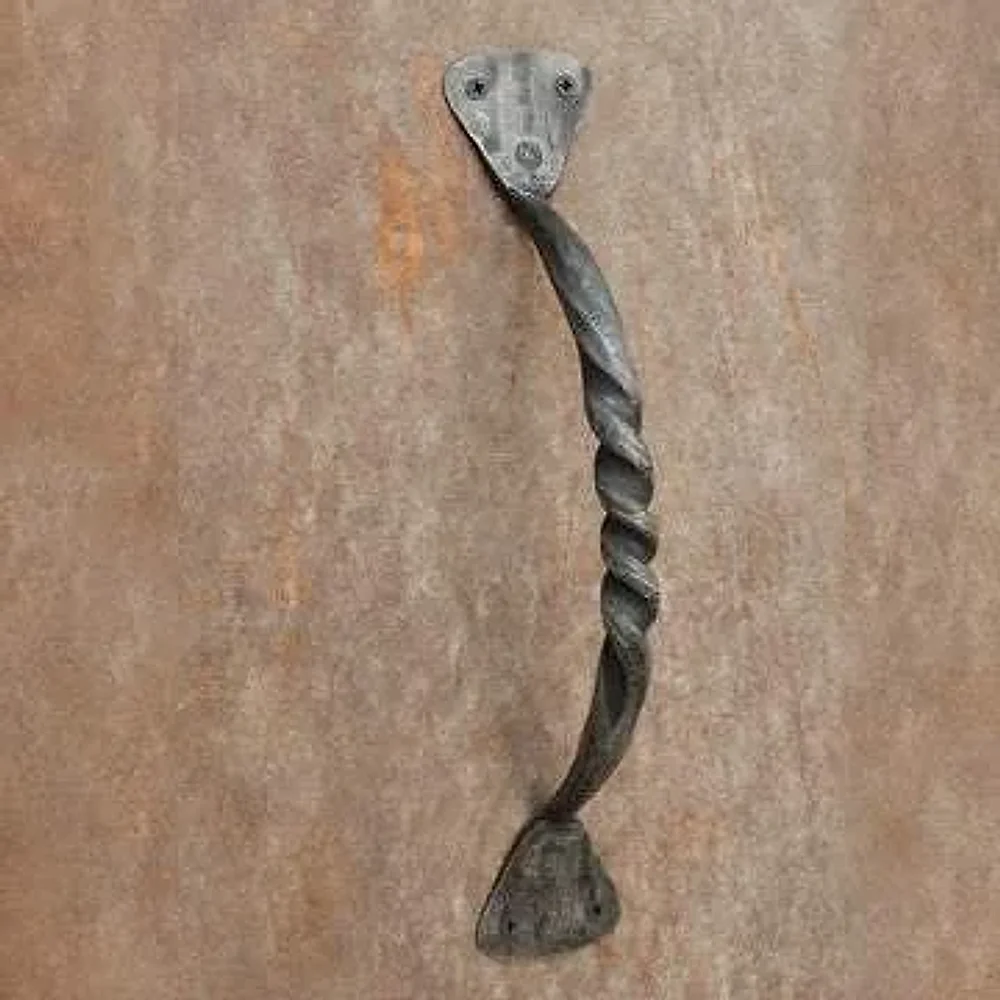 Hand Forged Mild Steel Door Handle - Metals & Alloys by The Hardware Hut