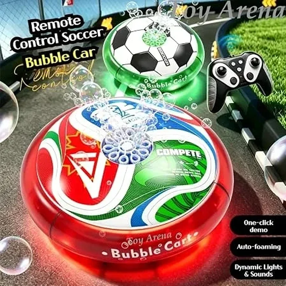 Toy Arena Rc Hover Bubble Car 360° Light and Music Fun - Sports, Toys & Games by Unique Enterprises
