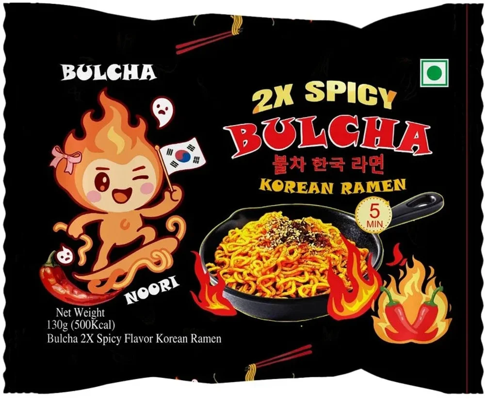 2X Spicy Instant Vegetarian Ramen Noodles - Food & Agriculture by Seoulveda Tradig LLP