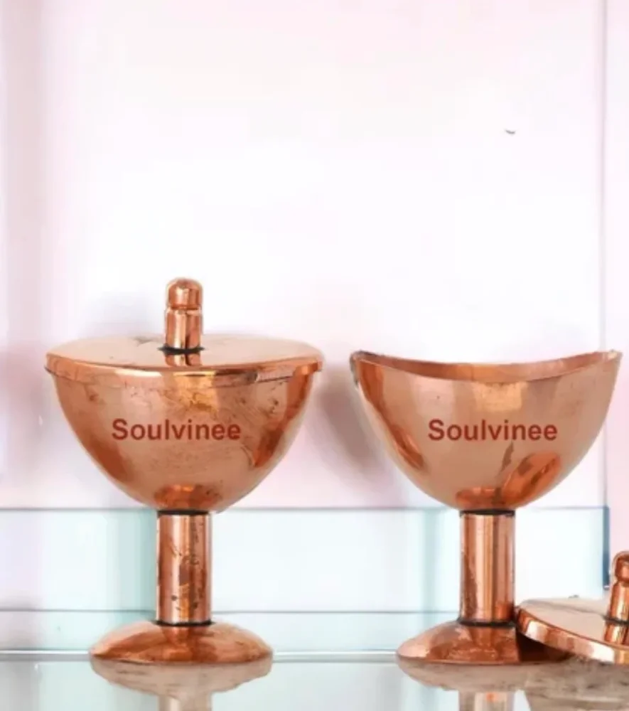 Soulvinee Copper Eye Wash Cups - Healthcare & Medical by Navya Overseas