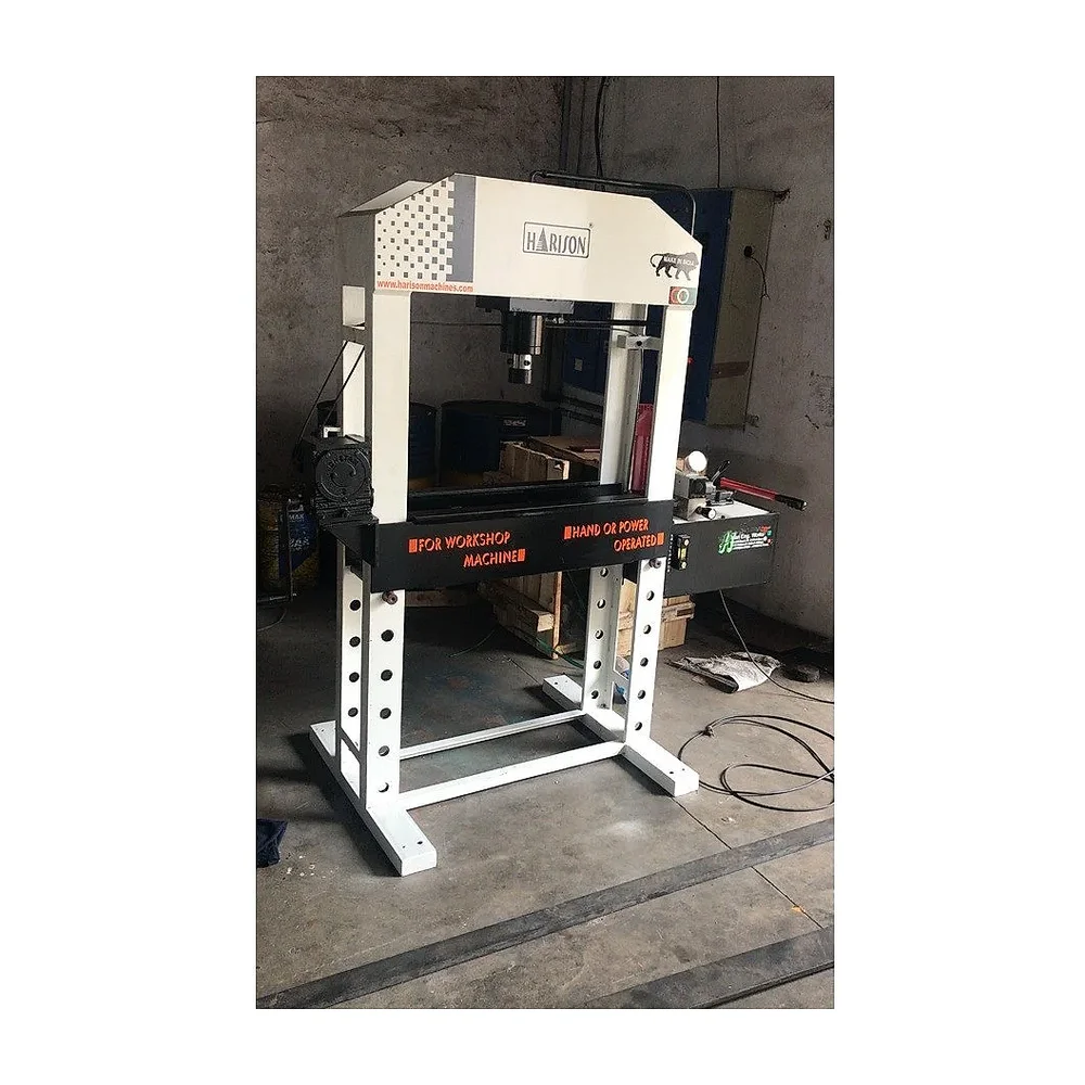 Semi Automatic Mild Steel H-Type Hydraulic Press - Machinery & Equipment by Hari Engineering Works
