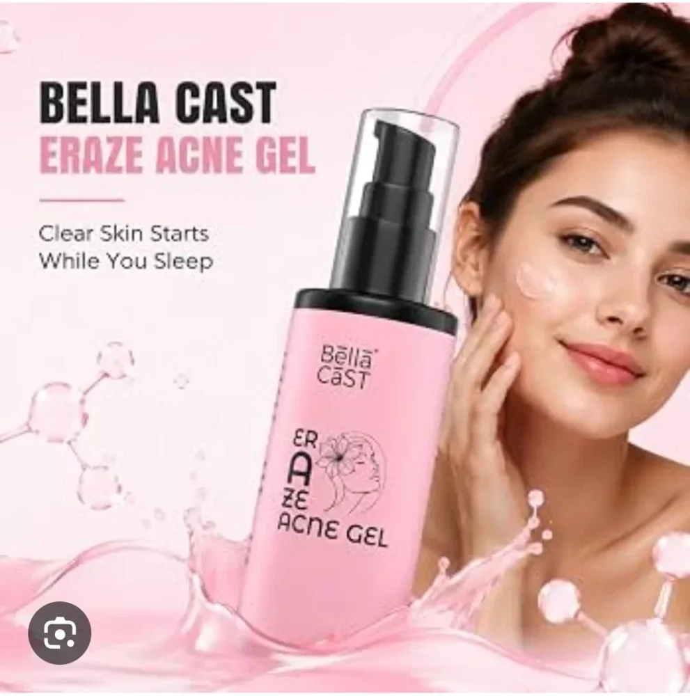 Eraze Acne Gel 50ml for Pimples and Blackheads - Beauty & Personal Care by Teamex