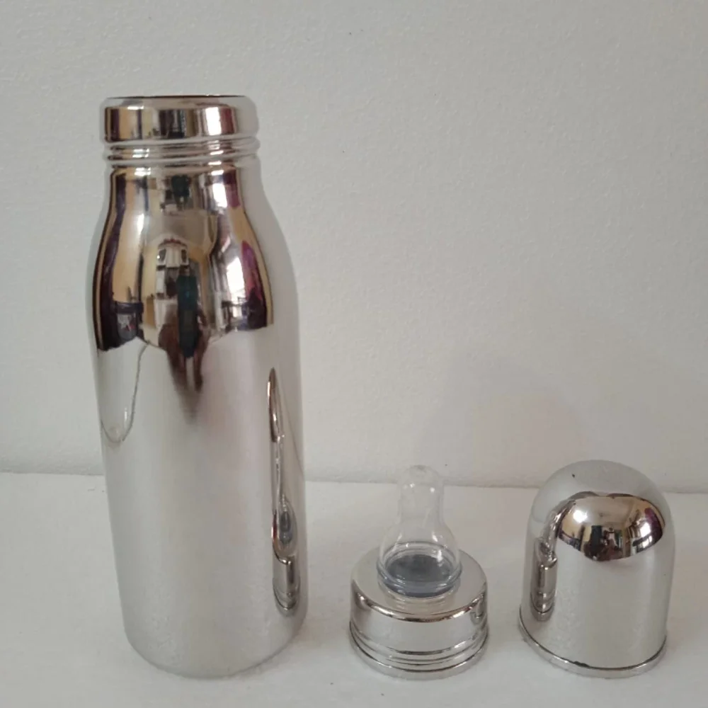 Stainless Steel Baby Feeding Bottle - Home & Kitchen by Shree Anant International