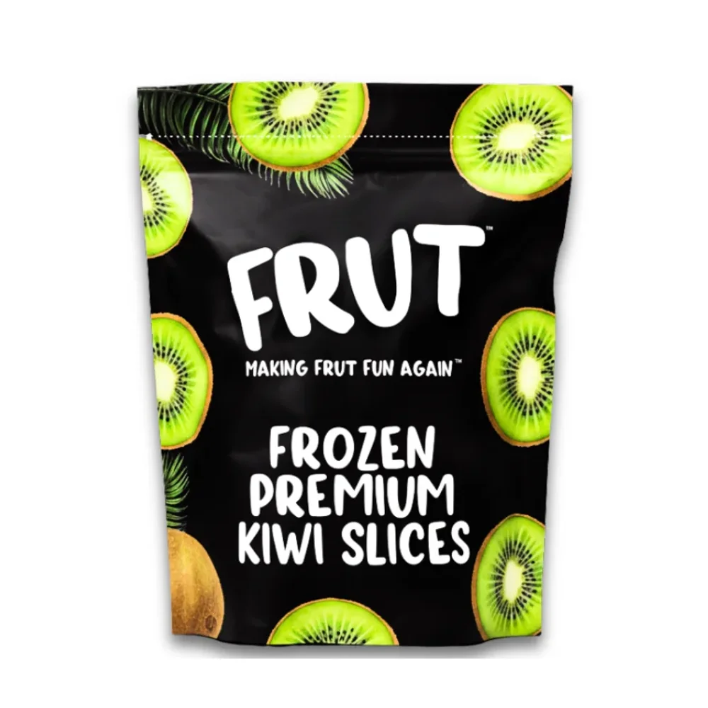 FRUT Block Frozen Kiwi Slices 1kg - Food & Agriculture by Sumukham Enterprise LLP