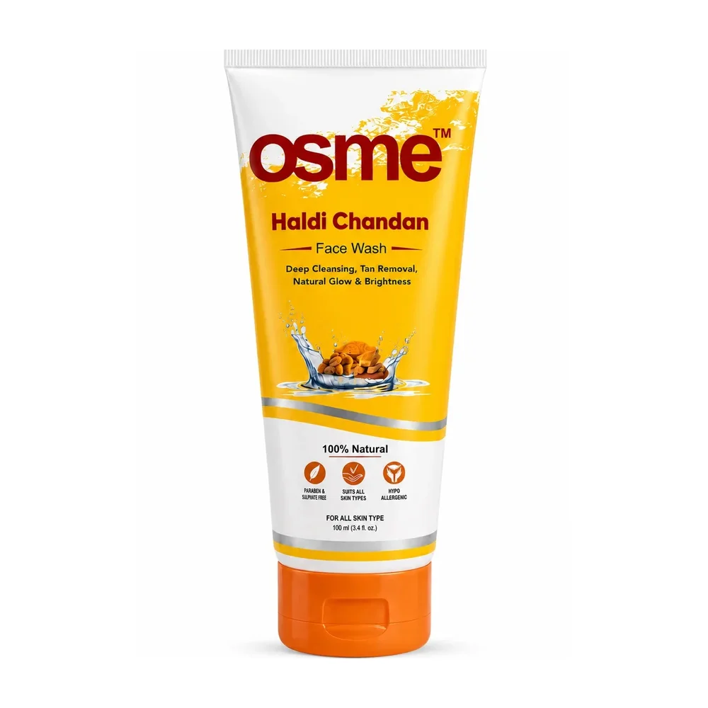 OSME Turmeric Sandalwood Face Wash - Beauty & Personal Care by Sherwell Biotech
