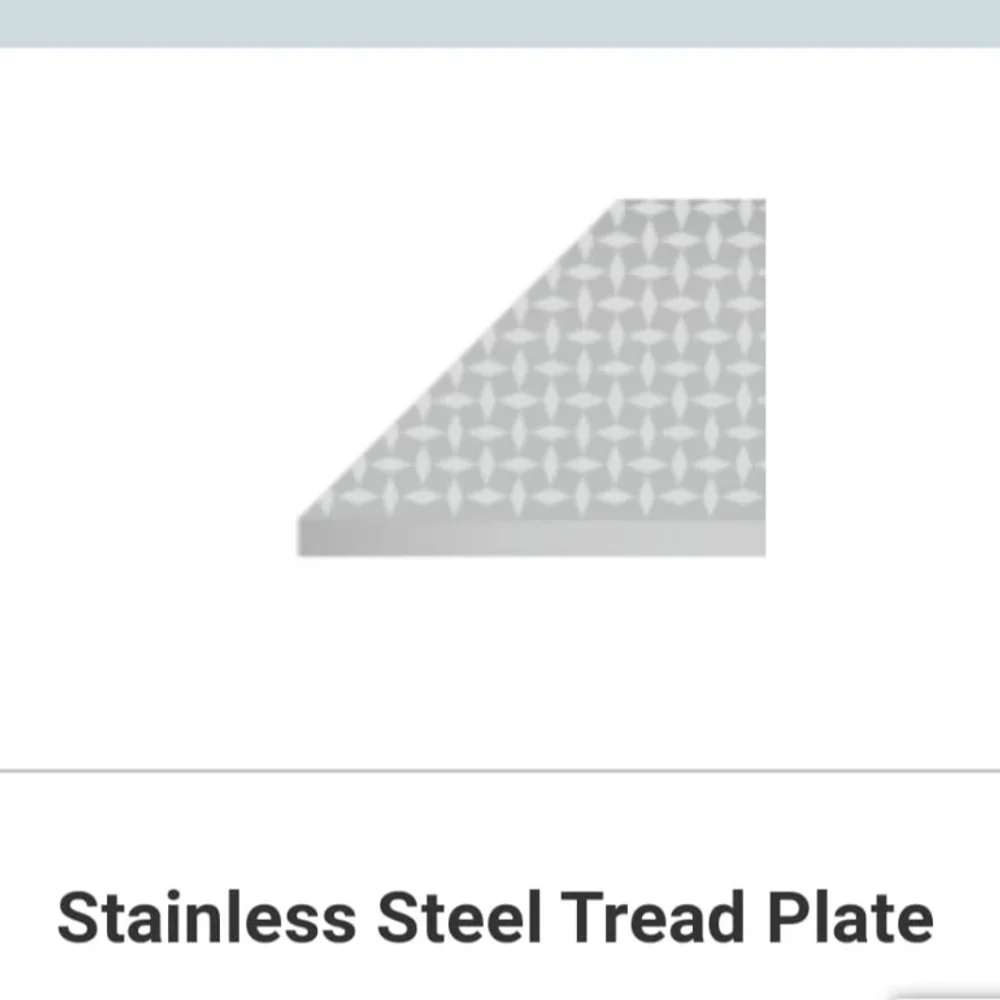 Stainless Steel Tread Plate - Metals & Alloys by Hind Corp.