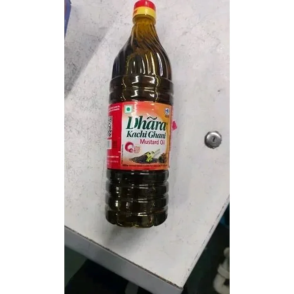 Dhara Kachi Ghani Mustard Oil 1 Ltr - Food & Agriculture by BJ Industries and Marketing