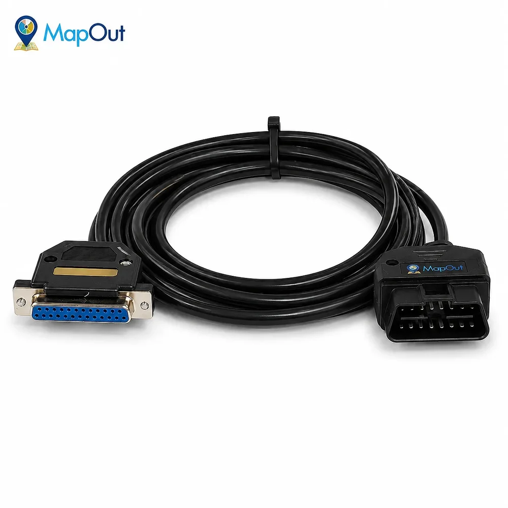 OBD-II 16 Pin Male to DB-25 Female Diagnostic Cable for Cummins Inline 6 Device - Electronics & Electrical by Sunyash Multi Trading Pvt. Ltd.
