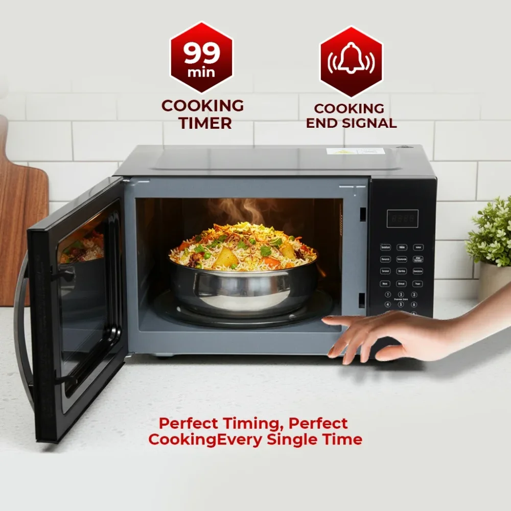 Gplus 30L Solo Microwave Oven 850W - Electronics & Electrical by Garuda Mart India Pvt. Ltd.
