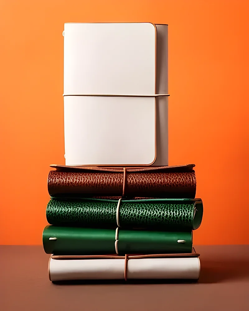 Vegan Leather Notebooks - Handicrafts & Gifts by Tiera Blue
