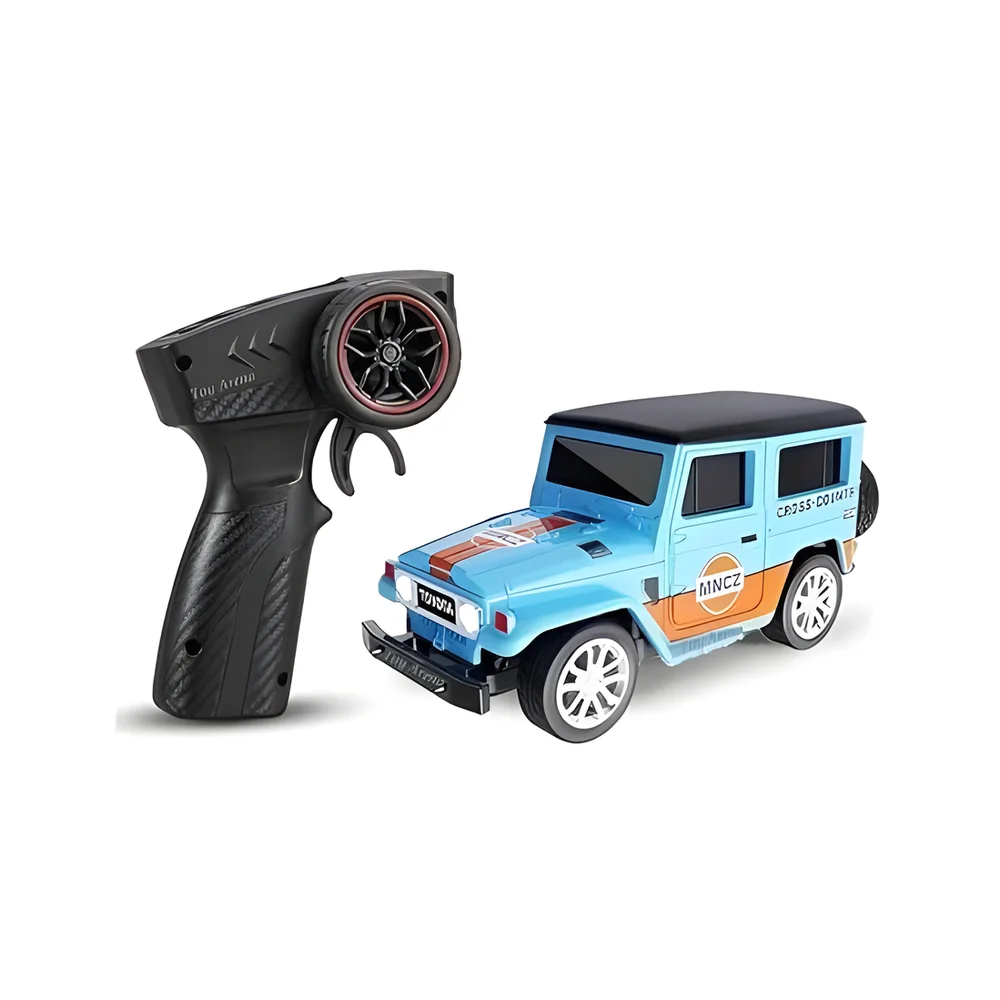 Toy Arena Mini Rc Alloy Die-Cast Suv Car 1:64 Scale (Fj Mncz Blue) - Sports, Toys & Games by Unique Enterprises