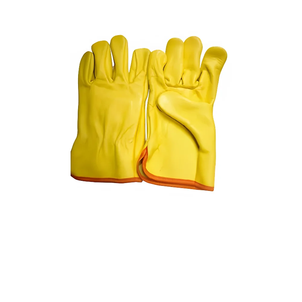 Heavy-Duty Chrome Leather Driving Gloves - Industrial Supplies & Tools by Star Associates